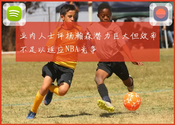 业内人士评杨瀚森潜力巨大但效率不足以适应NBA竞争